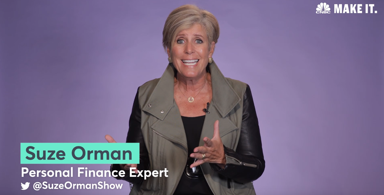 What Suze Orman says 'no' to, and her take on people's biggest