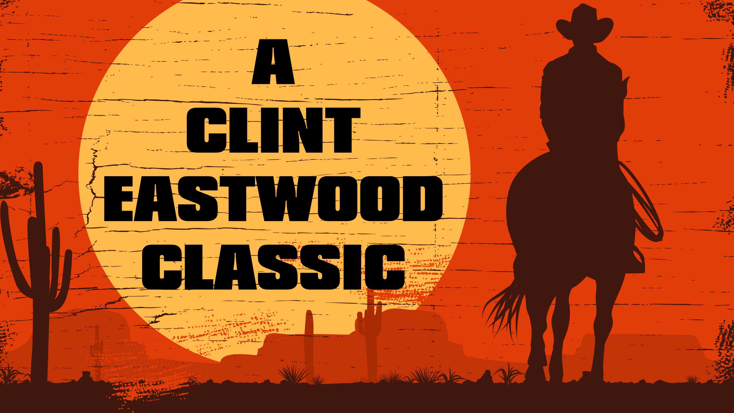 clint eastwood silhouette