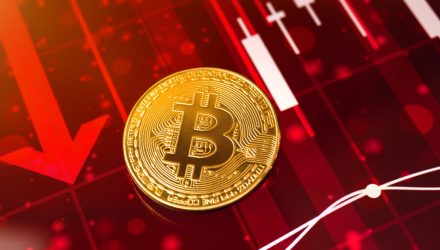 Cryptocurrencies: Bitcoin Falls Further to 1-Month Low